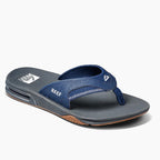 Reef Fanning Flip Flops - Navy/Shadow
