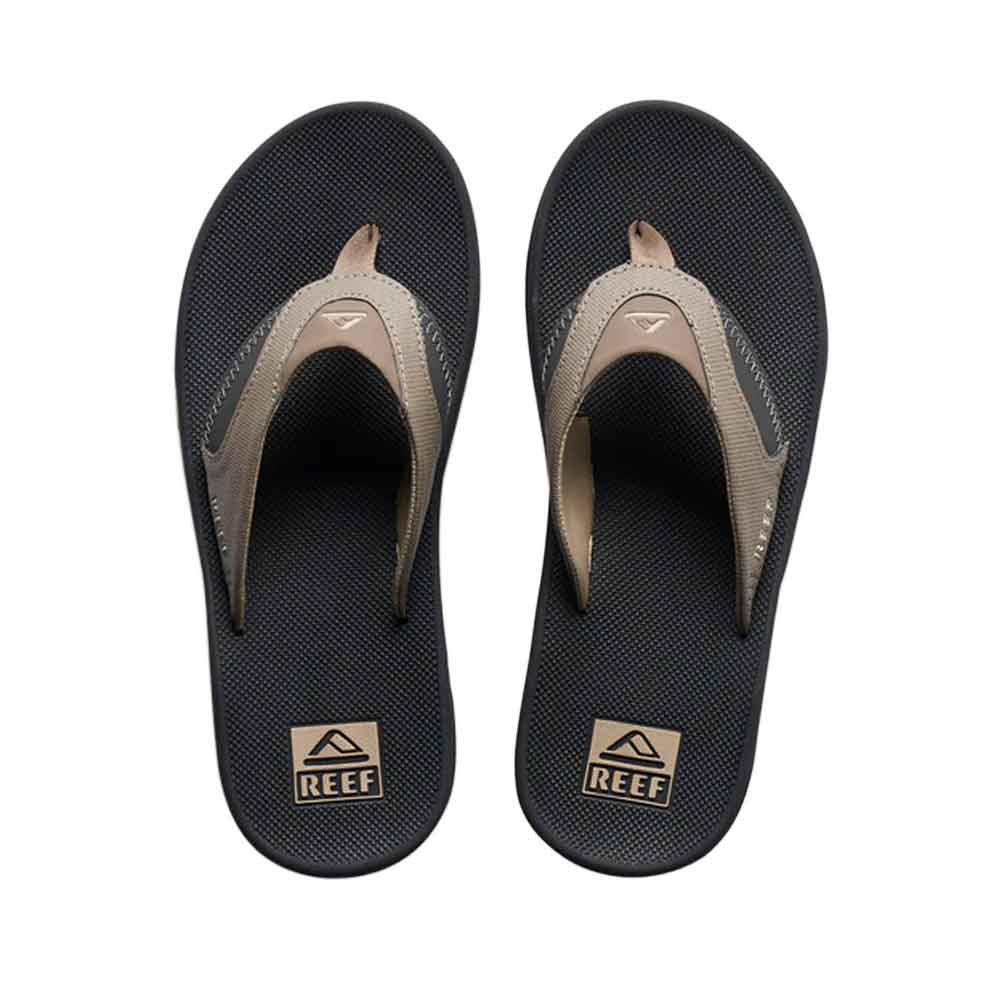Reef Fanning Fossil/Raven Flip Flop