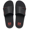 Reef Fanning Sliders - Black/Red