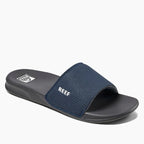 Reef One Slide - Navy/White
