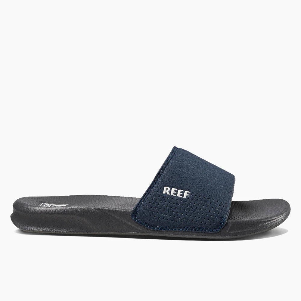 Reef One Slide - Navy/White