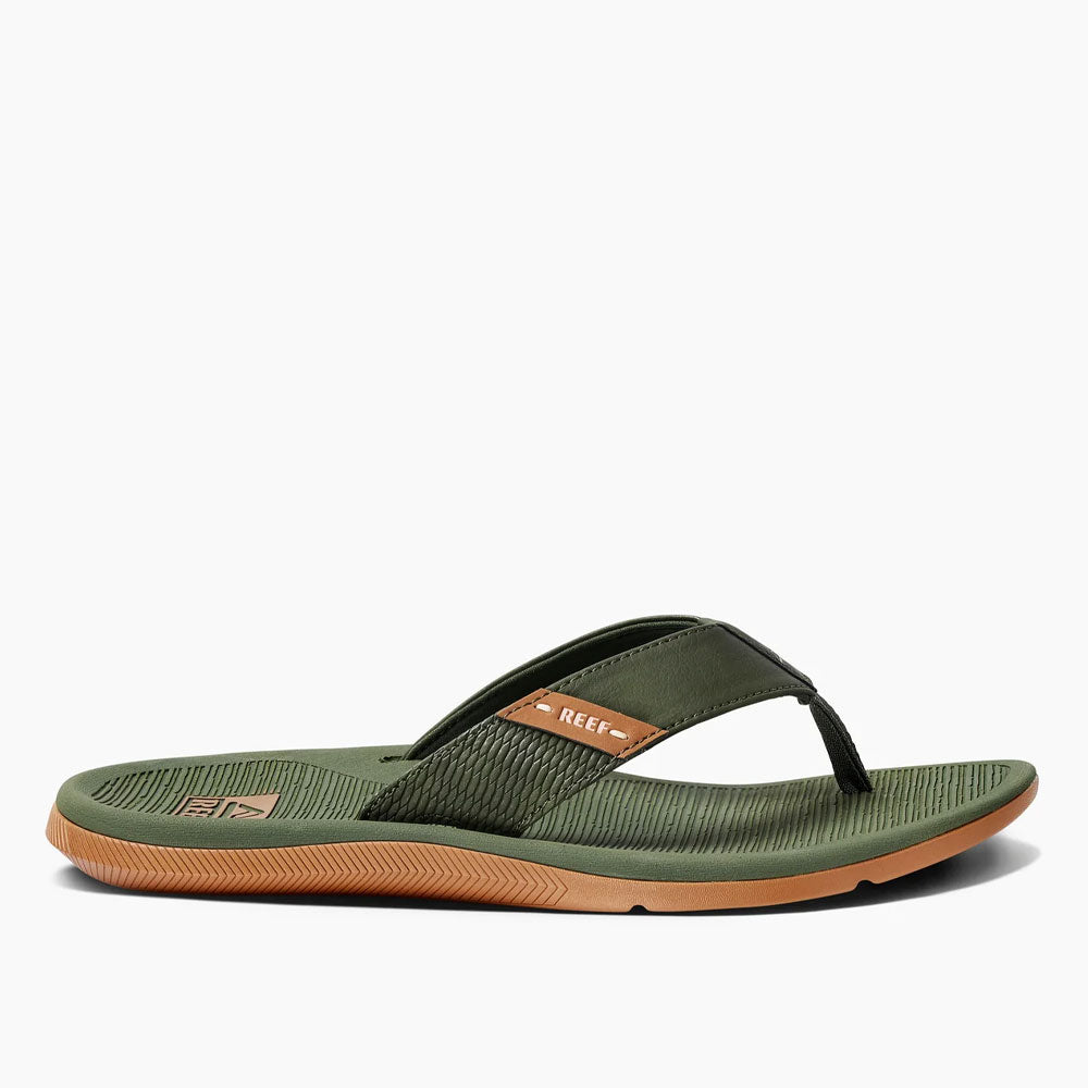 Reef Santa Ana Flip Flops - Olive/Gum