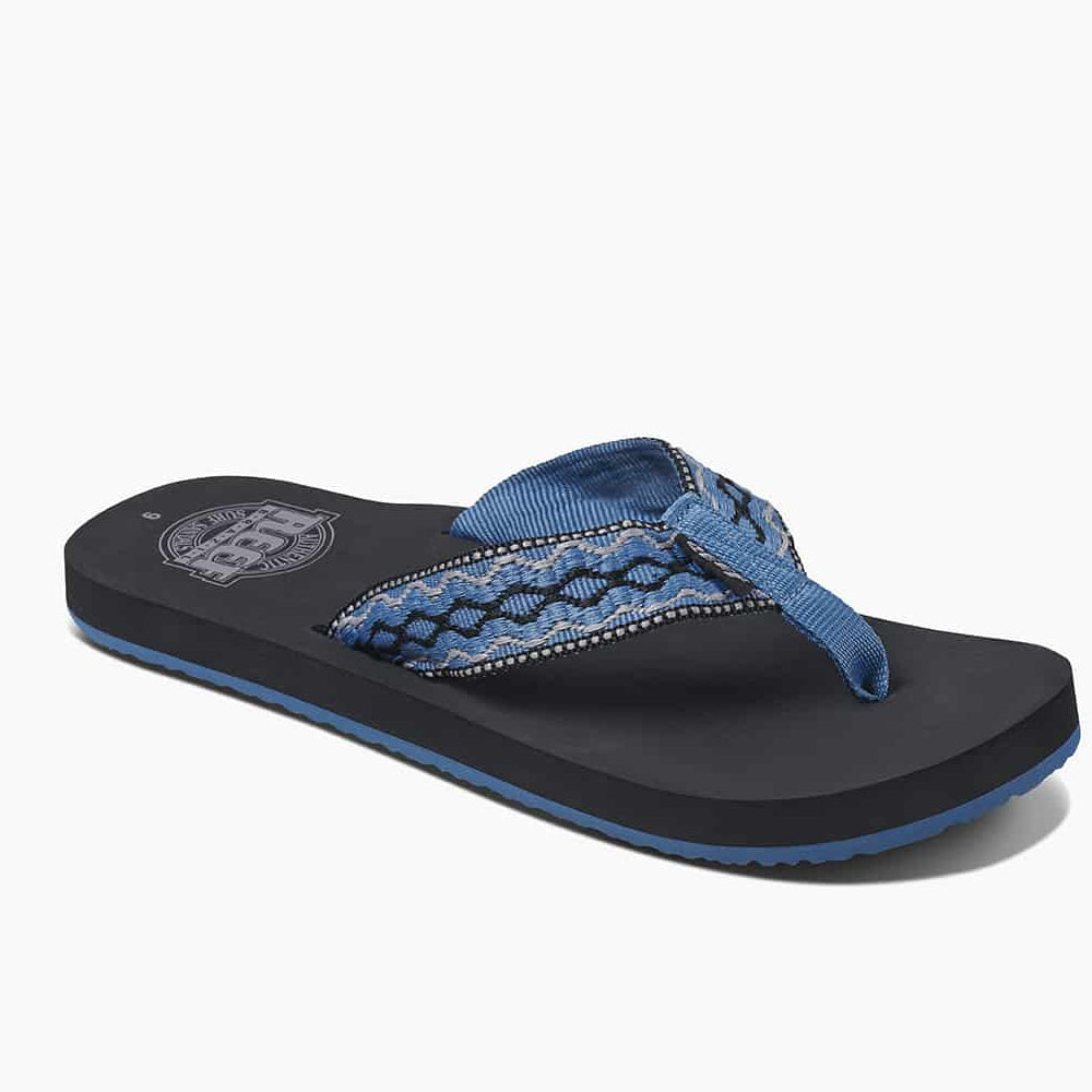 Reef Smoothy Flip Flops Vintage Blue Ocean Sports Boardridersguide