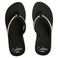 Reef Womens Baja Maria Black/Vintage Flip Flop