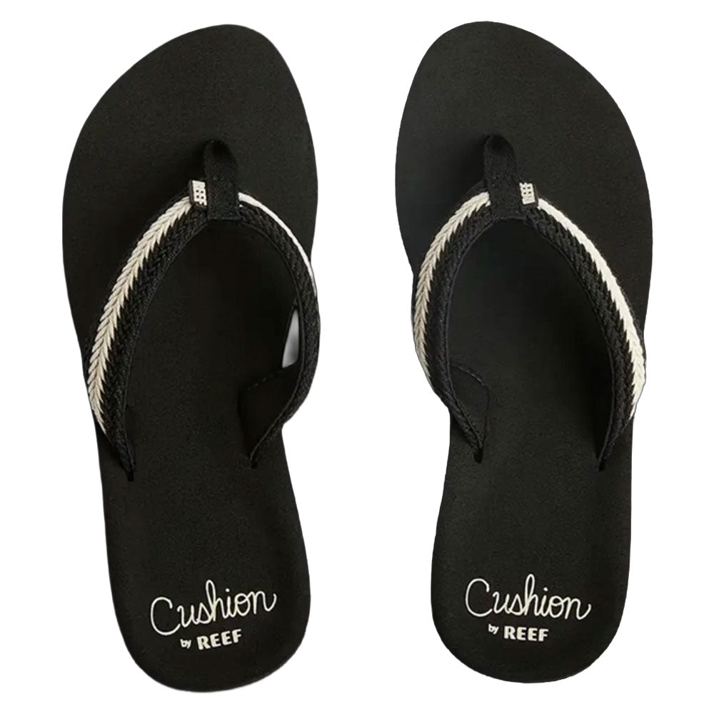 Reef Womens Baja Maria Black/Vintage Flip Flop