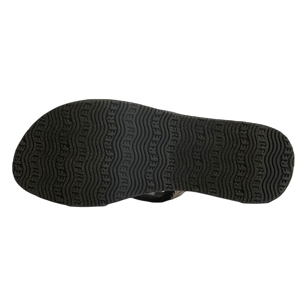 Reef Womens Baja Maria Black/Vintage Flip Flop