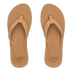 Reef Womens Baja Sands Almond Flip Flop