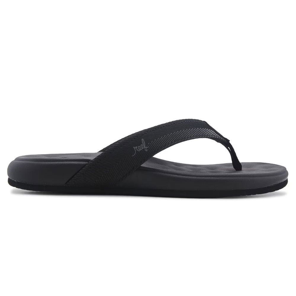 Reef Womens Cushion Harmony Black Sandals