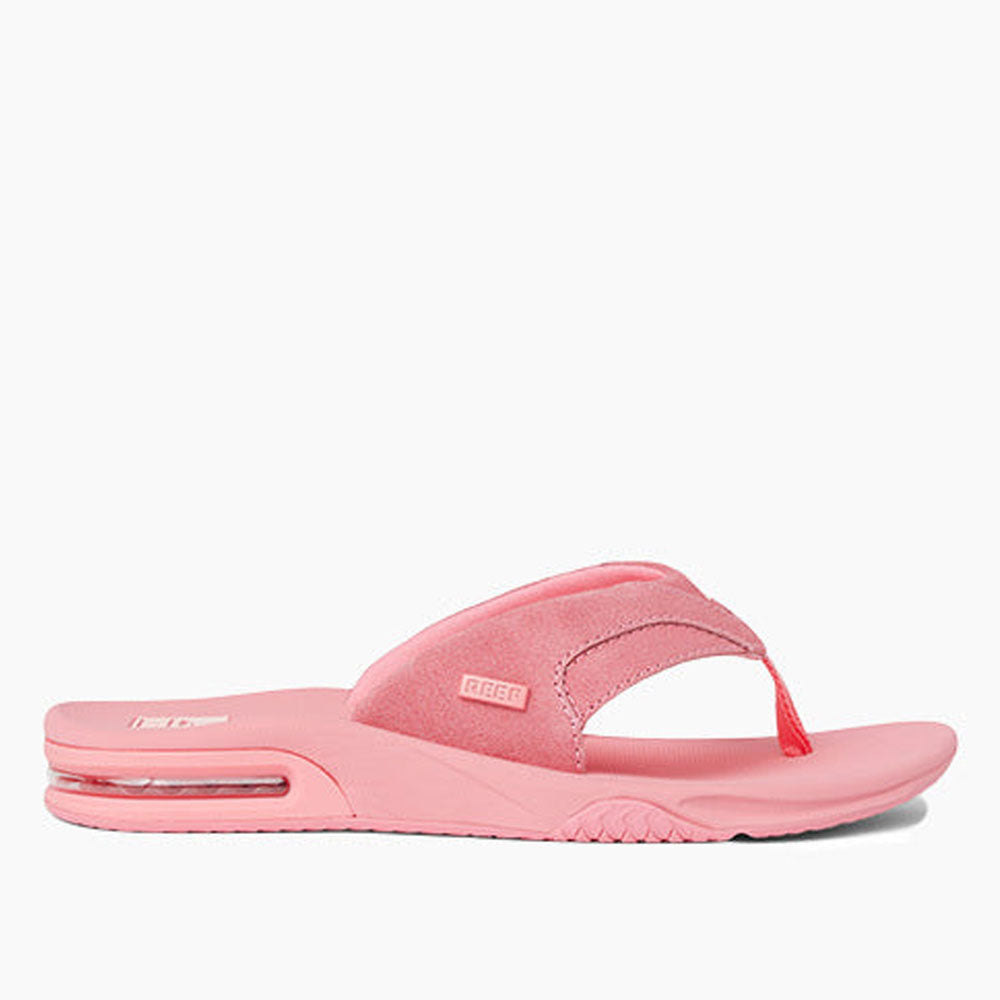 Reef Womens Fanning Strawberry Suede