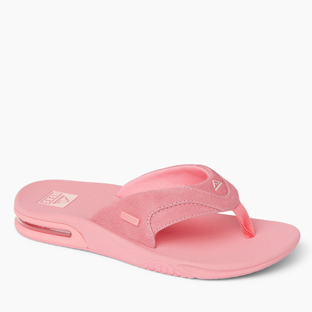 Reef Womens Fanning Strawberry Suede