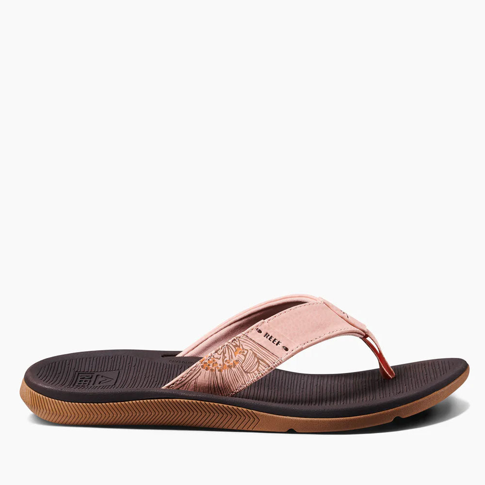 Reef Womens Santa Ana Flip Flops - Peach Parfait
