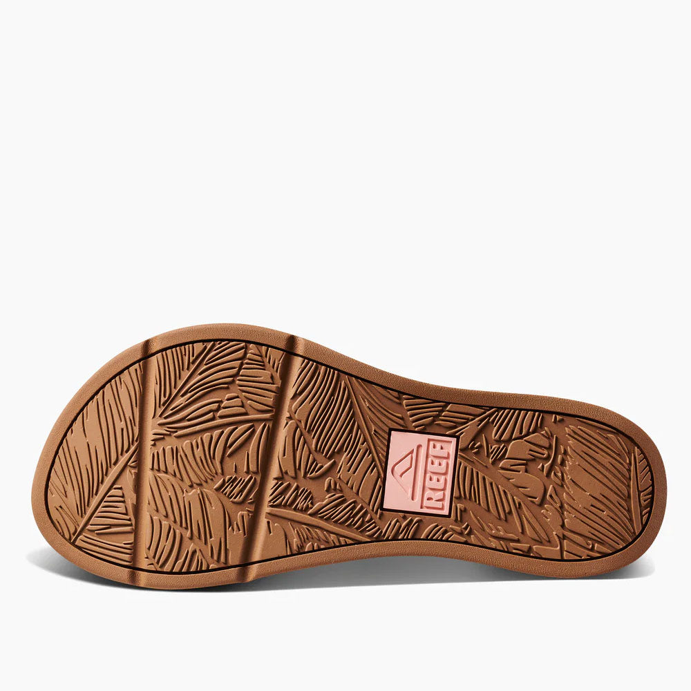 Reef Womens Santa Ana Flip Flops - Peach Parfait