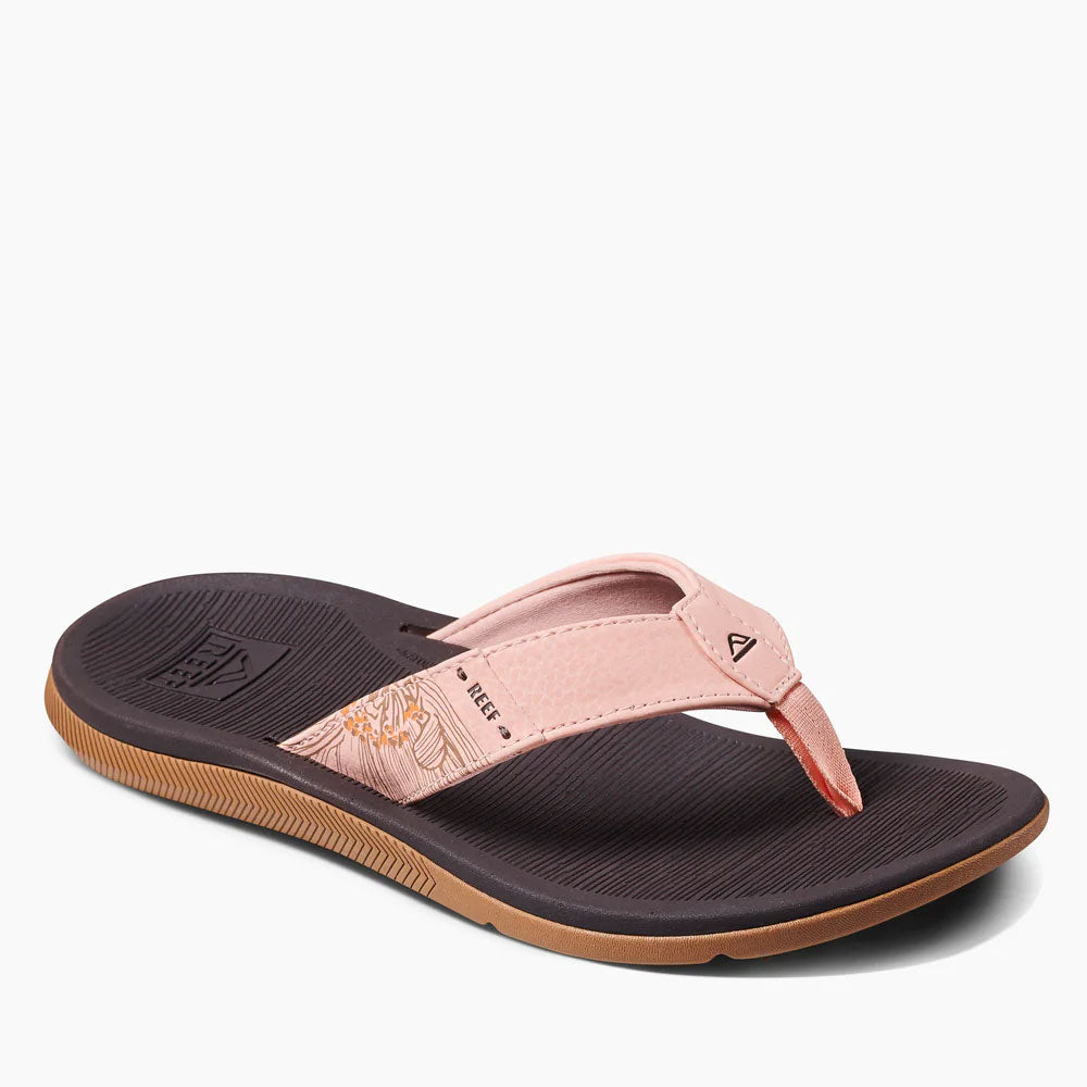 Reef Womens Santa Ana Flip Flops - Peach Parfait
