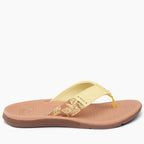 Reef Womens Santa Ana Pale Banana Sandals