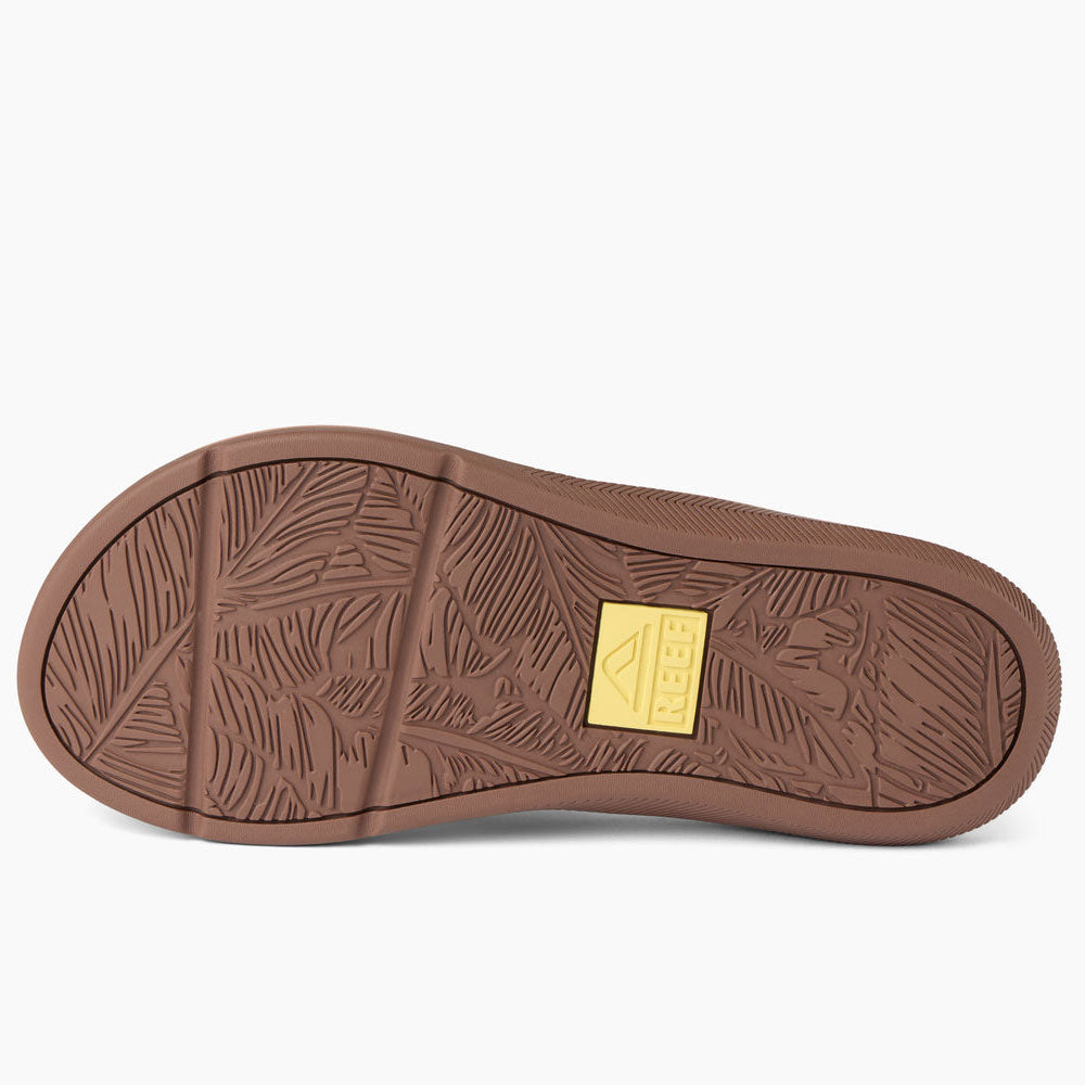 Reef Womens Santa Ana Pale Banana Sandals
