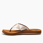 Reef Womens Spring Woven Flip Flops - Sand