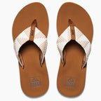 Reef Womens Spring Woven Flip Flops - Sand