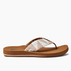 Reef Womens Spring Woven Flip Flops - Sand