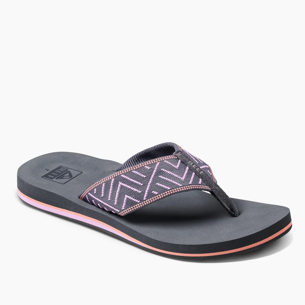 Reef Womens Spring Woven Flip Flops - Shadow