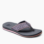 Reef Womens Spring Woven Flip Flops - Shadow