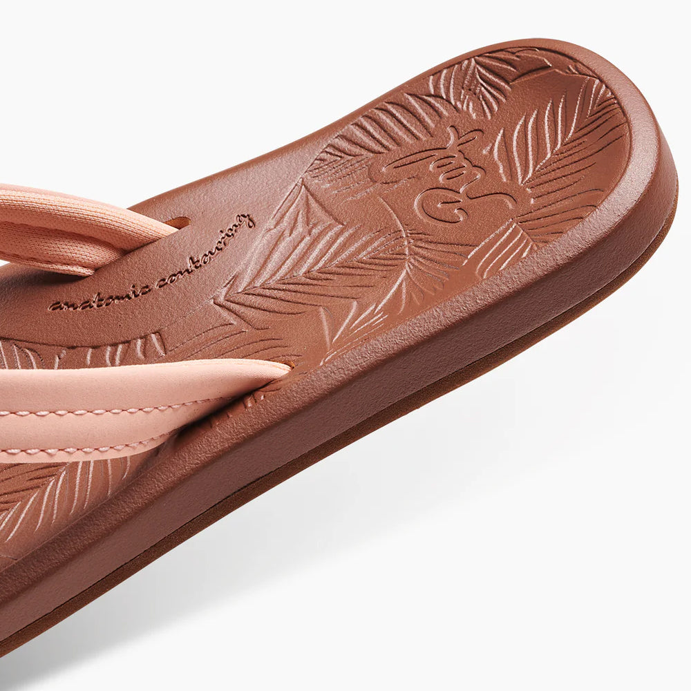 Reef Womens Tides Flip Flops - Peach Parfait