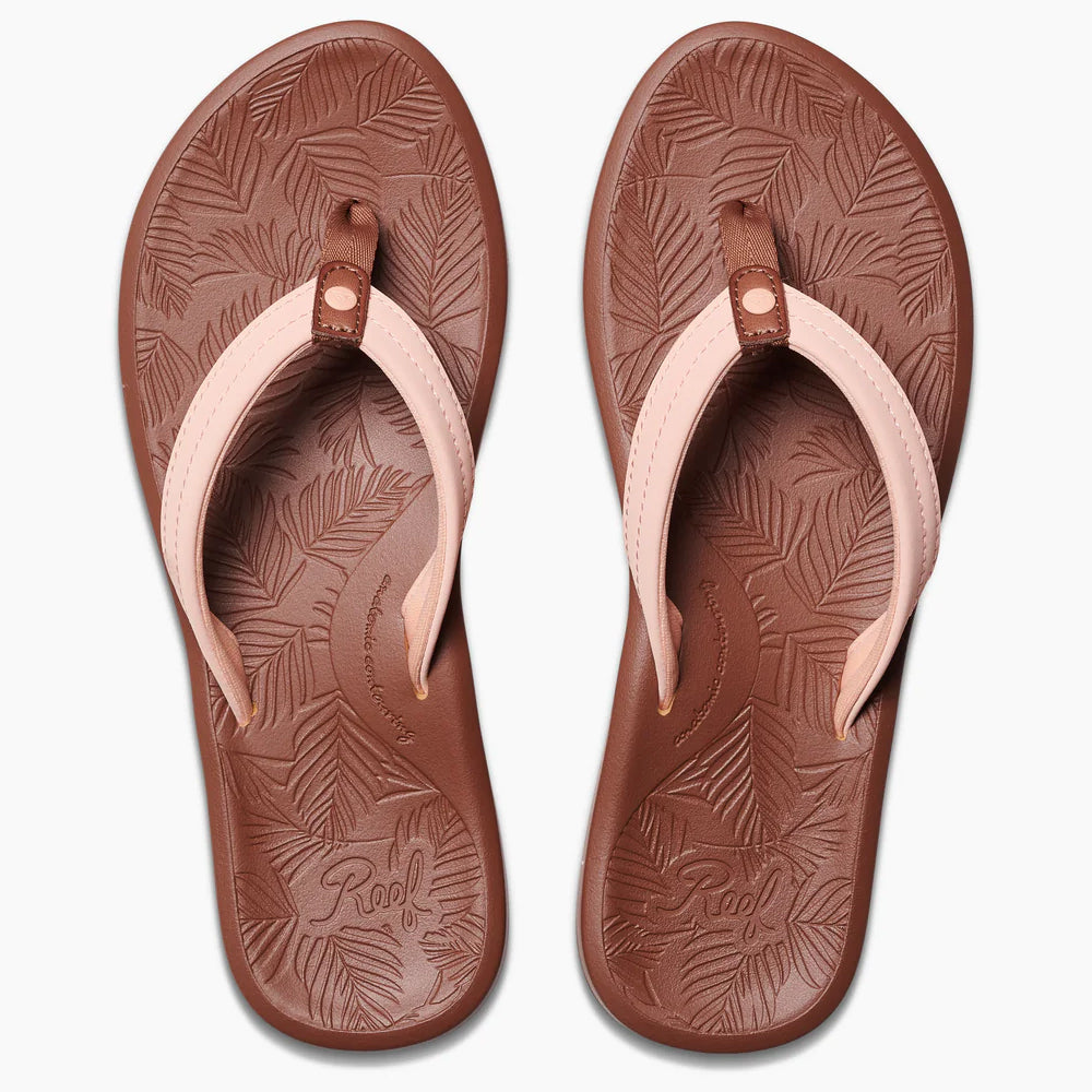 Reef Womens Tides Flip Flops - Peach Parfait