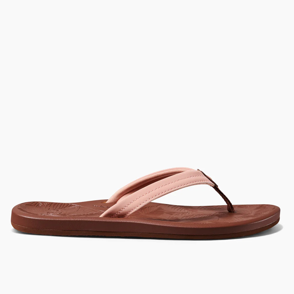 Reef Womens Tides Flip Flops - Peach Parfait