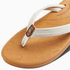 Reef Womens Tides Flip Flops - White