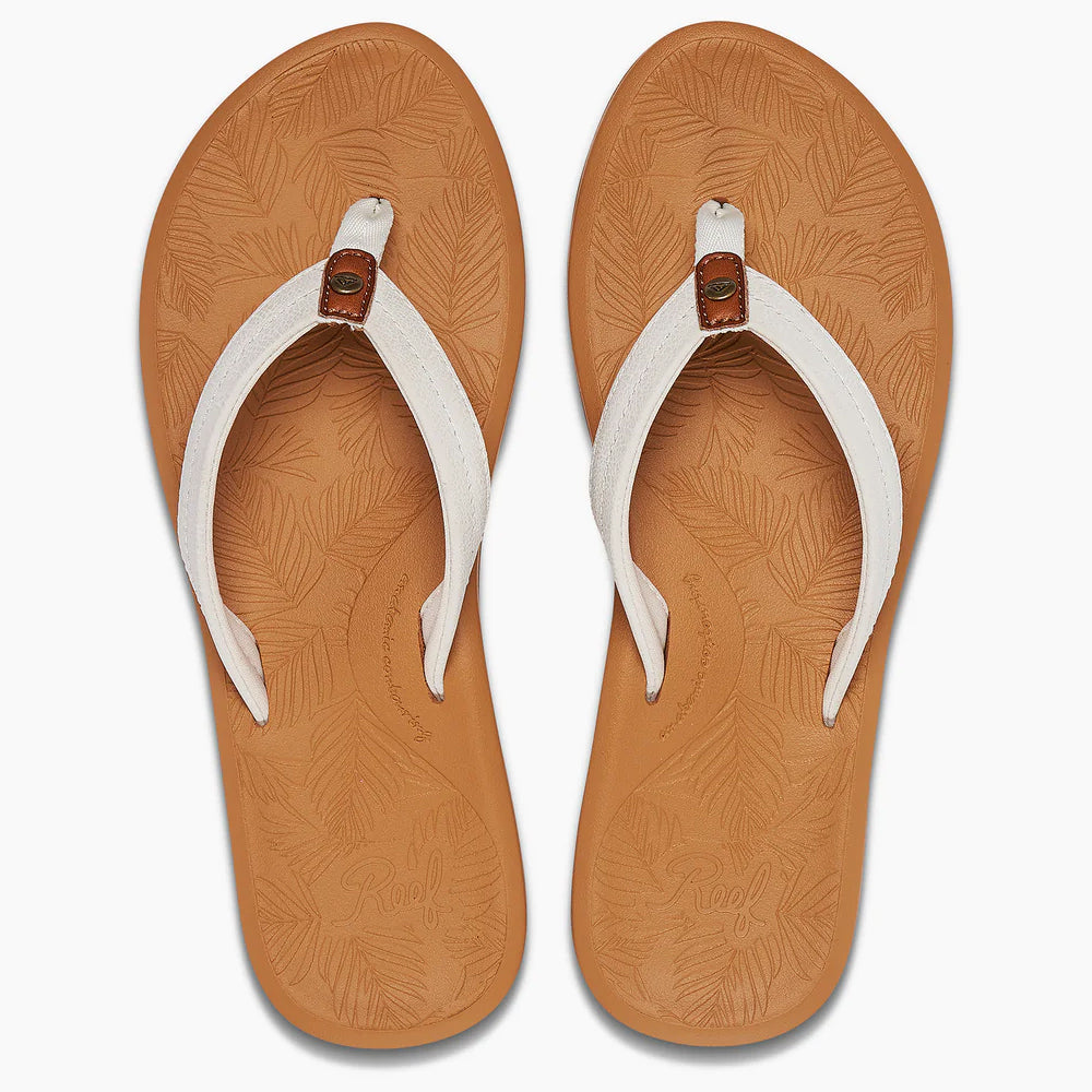 Reef Womens Tides Flip Flops - White