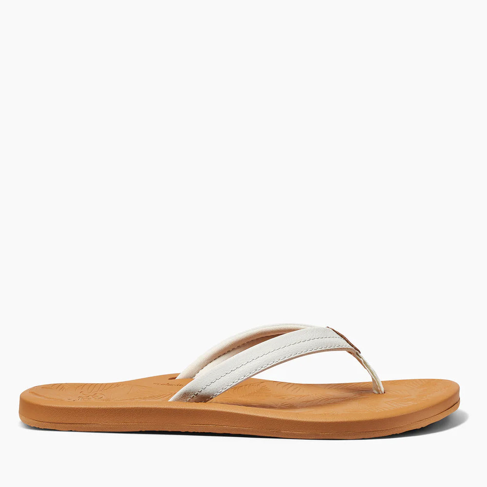 Reef Womens Tides Flip Flops - White