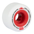 Ricta Cored Clouds 86a Skate Wheels - White Red