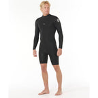 Rip Curl  Dawn Patrol 2mm Long Sleeve Shortie Black