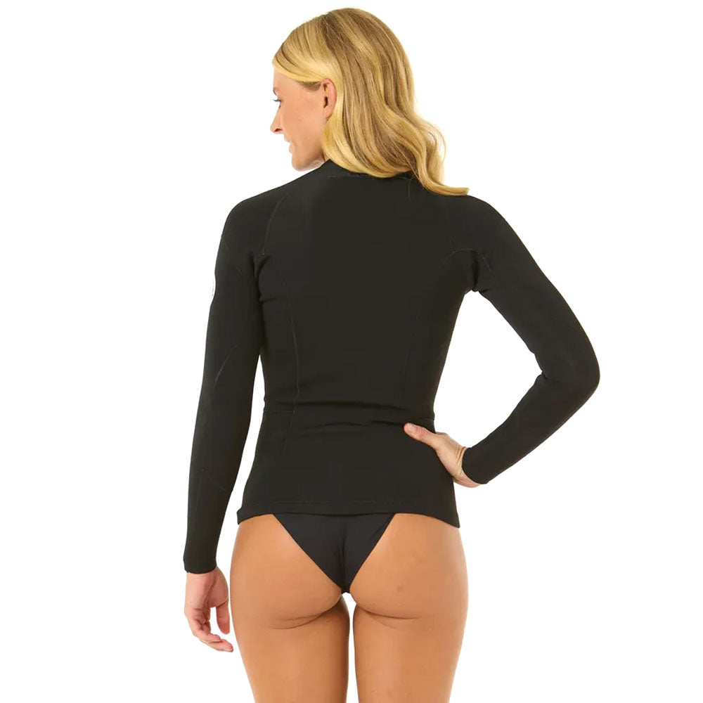 Rip Curl  Womens Dawn Patrol Long Sleeve Jacket Black