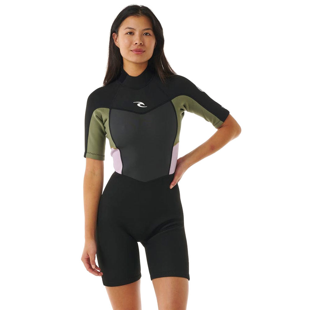 Rip Curl  Womens Omega 1.5mm Shortie Khaki