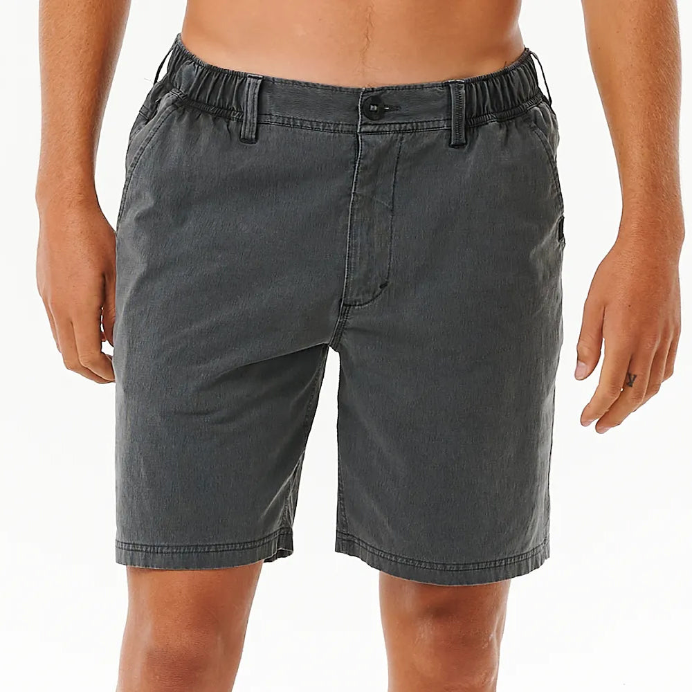 Rip Curl Boardwalk Reggie Easy Fit  Shorts - Washed Black