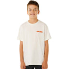 Rip Curl Boys Eternal Shred Logo T-Shirt Bone