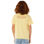 Rip Curl Boys Eternal Shred Logo T-Shirt Sunlight