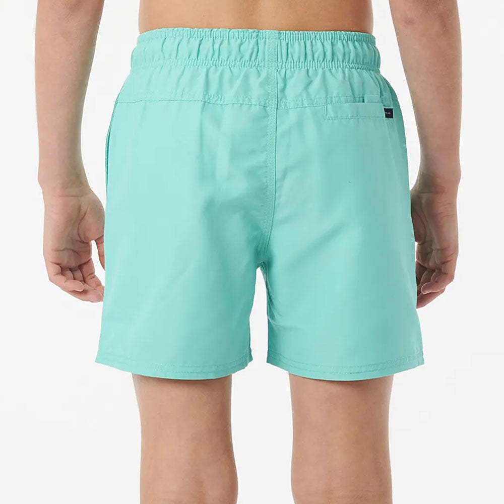 Rip Curl Boys Offset Volley Boardshorts - Aqua