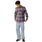 Rip Curl Classic Surf Count Flannel Shirt Charcoal Grey
