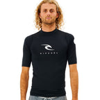 black uv surfing rash vest