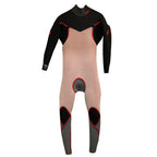 Rip Curl Dawn Patrol 4/3mm Back Zip Wetsuit - Mineral Blue