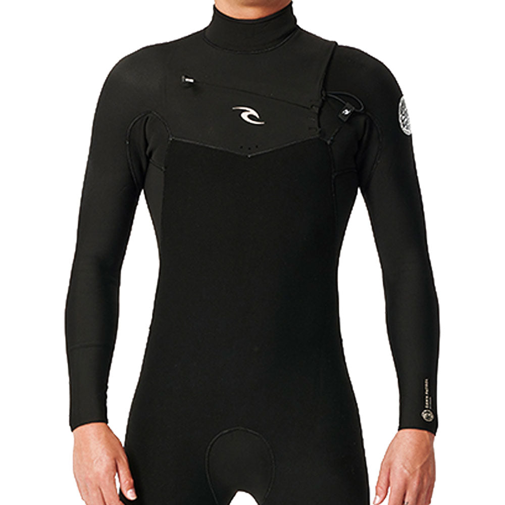 Rip Curl Dawn Patrol 5/3mm Chest Zip Winter Wetsuit - Black