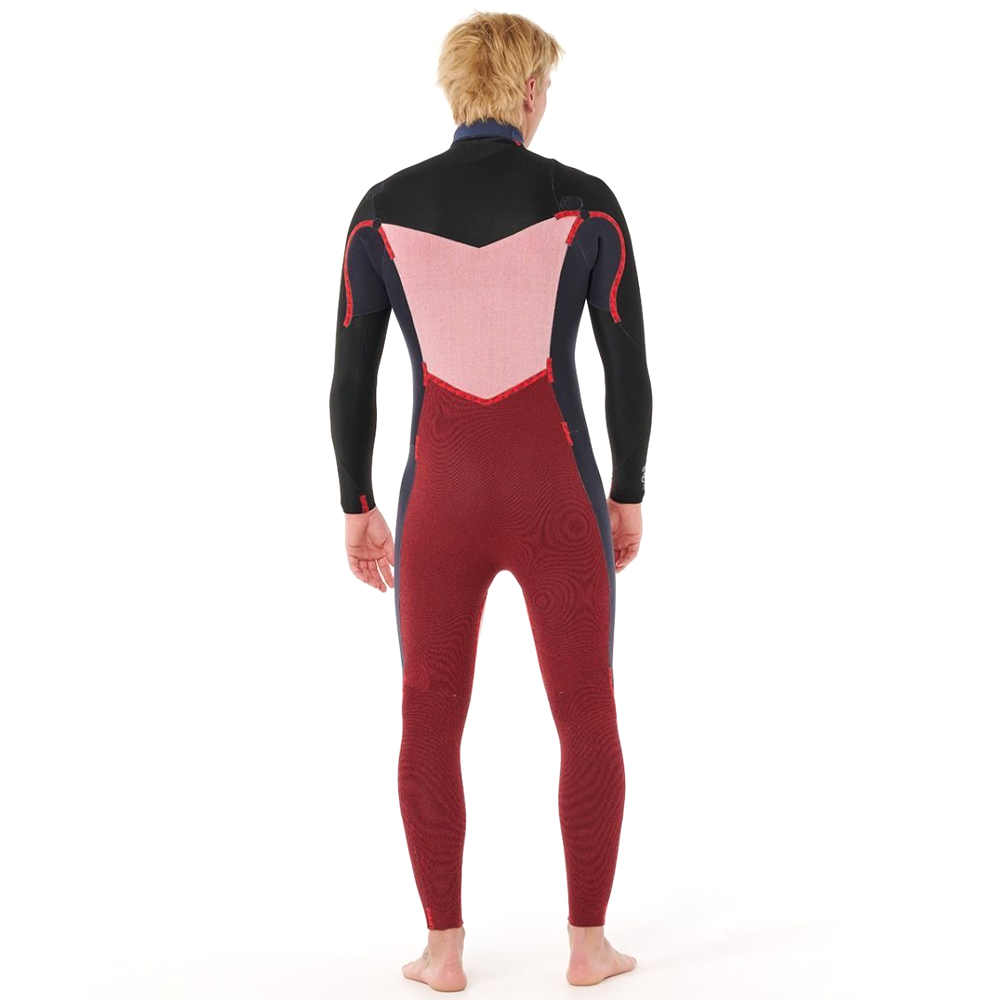 Rip Curl Dawn Patrol Chest Zip 5/3mm - Electric Colbalt