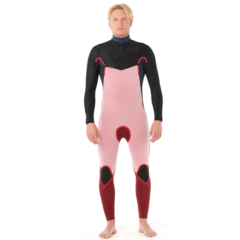 Rip Curl Dawn Patrol Chest Zip 5/3mm - Electric Colbalt