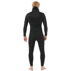 Rip Curl Dawn Patrol Chest Zip Hooded 5/4mm Wetsuit Black