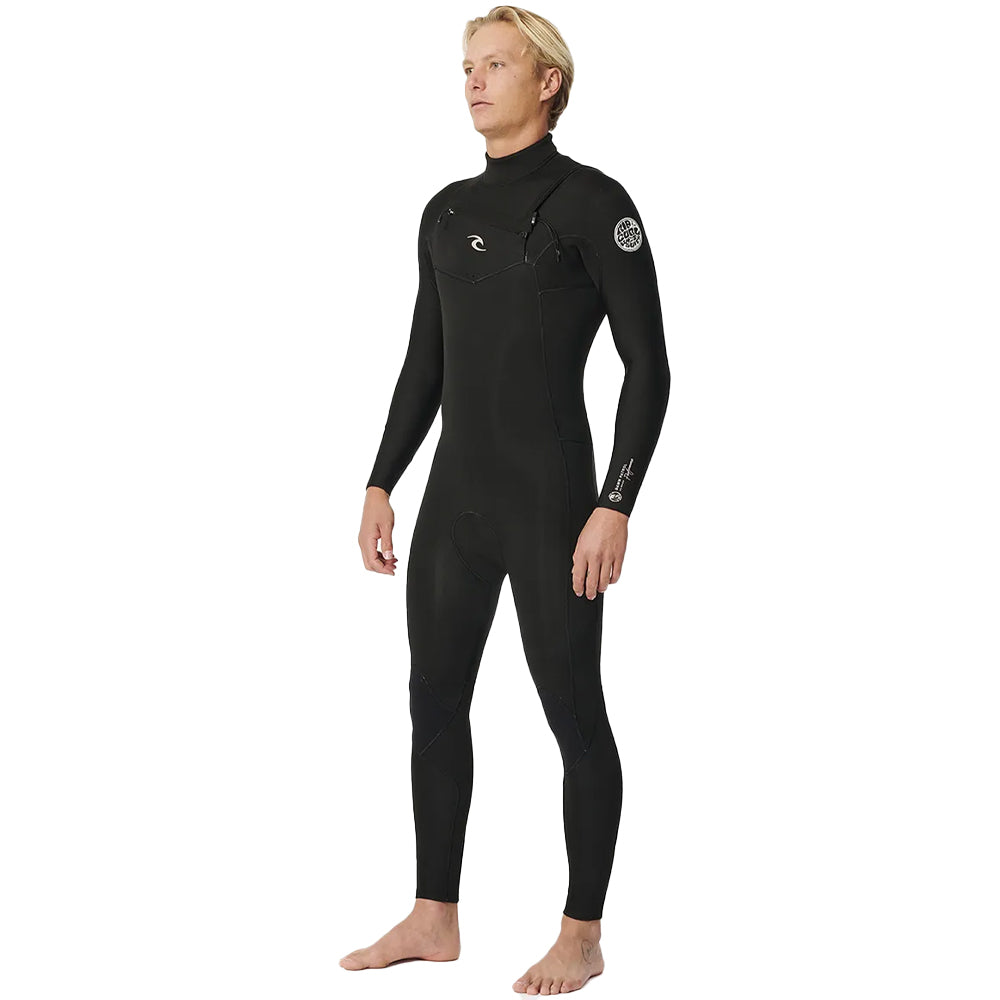 Rip Curl Dawn Patrol Performance 4/3mm CZ Wetsuit - Black