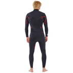 Rip Curl Dawn Patrol Pro Chest Zip 3/2mm Wetsuit Black