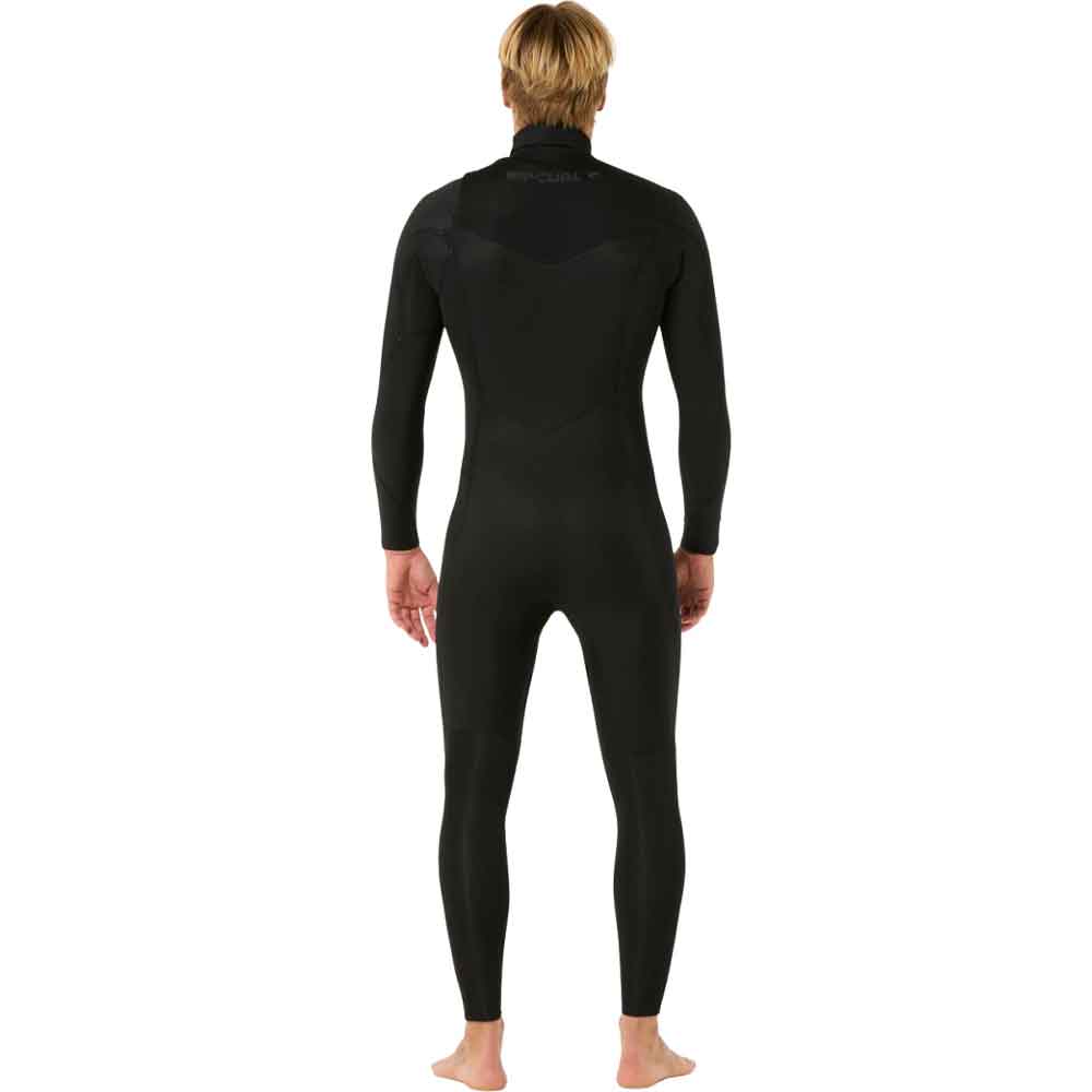 Rip Curl Dawn Patrol Pro Chest Zip 3/2mm Wetsuit Black