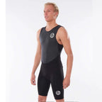 Rip Curl Dawn Patrol Short John Wetsuit - Black