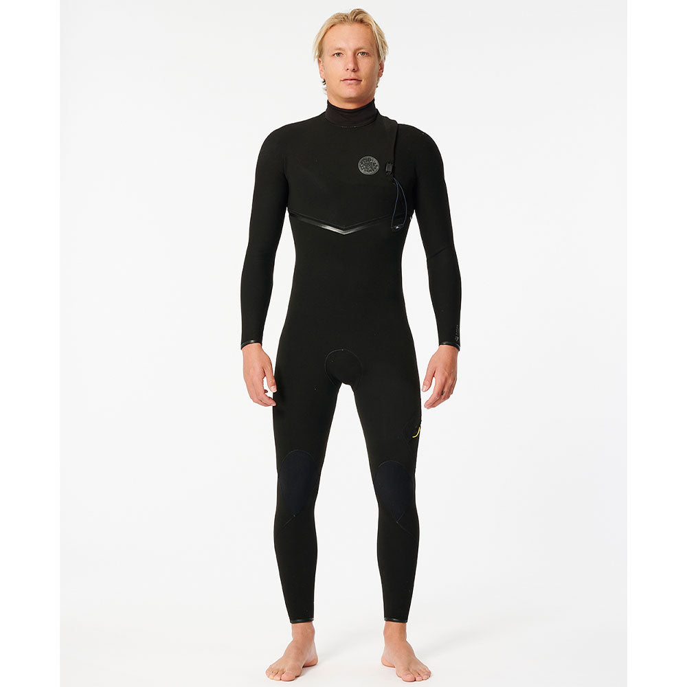 Rip Curl E-Bomb 5/3mm E7 Zip Free Winter Wetsuit - Black